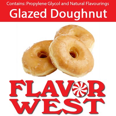 Ароматизатор FlavorWest - Glazed Doughnut (Глазований пончик), 10 мл FW067