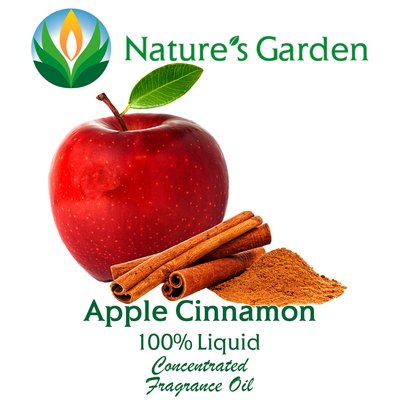 Аромамасло Nature's Garden - Apple Cinnamon (Яблоко с корицей), 5 мл