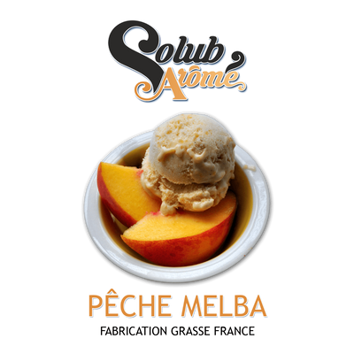 Ароматизатор Solub Arome - Pêche Melba (Персиковое мороженое), 5 мл SA094