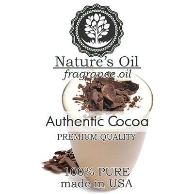 Аромамасло Nature's Oil - Authentic Cocoa (Натуральное какао), 10 мл NO04