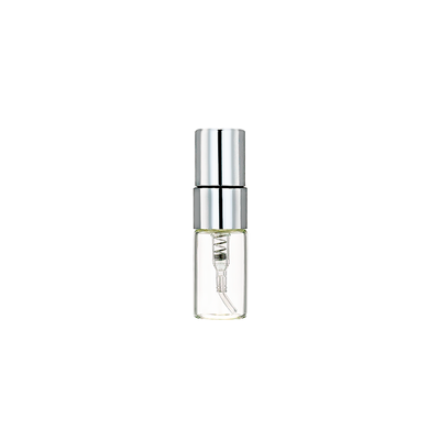 Стеклянный флакон спрей для парфюмерии Серебряный, 2 мл PG02-S