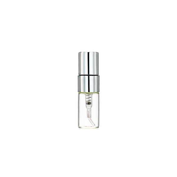 Стеклянный флакон спрей для парфюмерии Серебряный, 2 мл PG02-S
