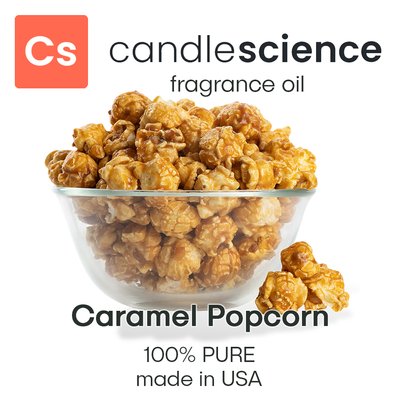 Аромамасло CandleScience - Caramel Popcorn (Карамельный попкорн), 5 мл CS010