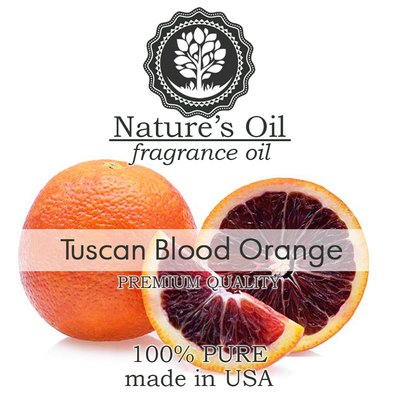Аромаолія Nature's Oil - Tuscan Blood Orange (Цитрусова суміш), 50 мл NO79
