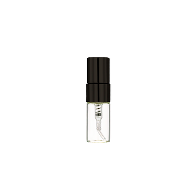 Скляний флакон для парфумерії Чорний, 2 мл PG02-B