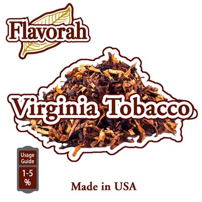 Ароматизатор Flavorah - Virginia Tobacco, 30 мл FLV30