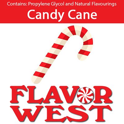 Ароматизатор FlavorWest - Candy Cane (Карамельная трость), 5 мл FW034