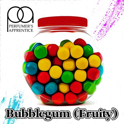 Ароматизатор TPA/TFA - Bubblegum Fruity (Фруктова жуйка), 30 мл ТП0037