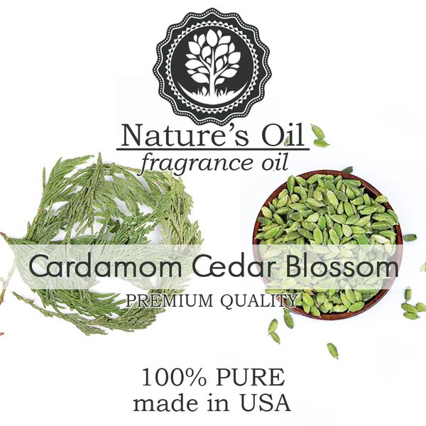Аромаолія Nature's Oil - Cardamom Cedar Blossom (Кедр і кардамон), 100 мл NO17