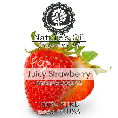Аромаолія Nature's Oil - Juicy Strawberry (Сочная клубника), 5 мл NO42