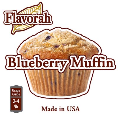 Ароматизатор Flavorah - Blueberry Muffin (Черничный мафин), 50 мл FLV03