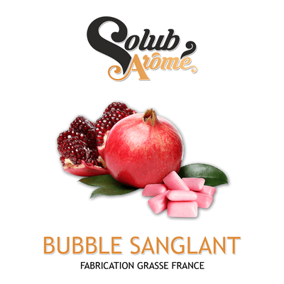 Ароматизатор Solub Arome - Bubble Sanglant (Гранатова жуйка), 30 мл SA015