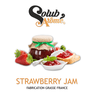 Ароматизатор Solub Arome - Strawberry jam (Полуничне варення), 50 мл SA115