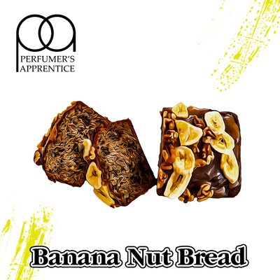 Ароматизатор TPA/TFA - Banana Nut Bread (Банановий кекс), 30 мл ТП0015