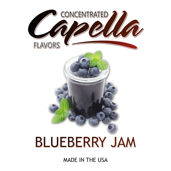Ароматизатор Capella - Blueberry Jam (Чорничний Джем), 1л CP014