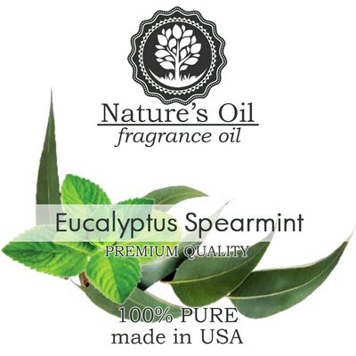 Аромаолія Nature's Oil - Eucalyptus Spearmint (Евкаліпт c м'ятою), 50 мл NO30
