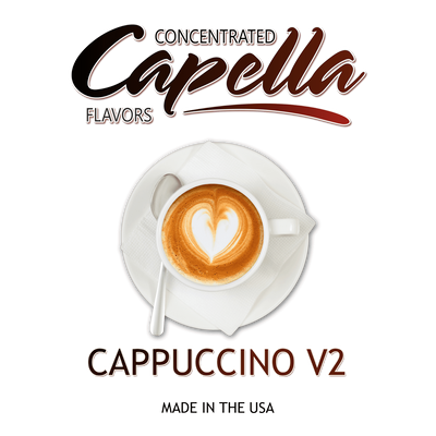 Ароматизатор Capella - Cappuccino v2 (Капучино), 10 мл CP025