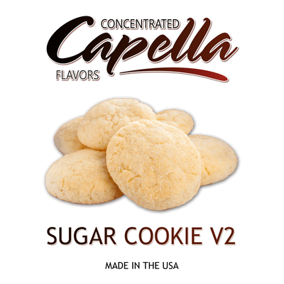 Ароматизатор Capella - Sugar Cookie v2 (Сахарное Печенье), 5 мл CP155