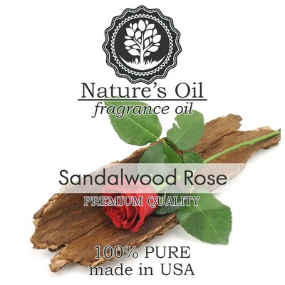 Аромаолія Nature's Oil - Sandalwood Rose (Сандаловая троянда), 100 мл NO68