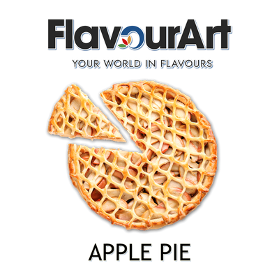 Ароматизатор FlavourArt - Apple Pie (Яблучний пиріг), 100 мл FA004
