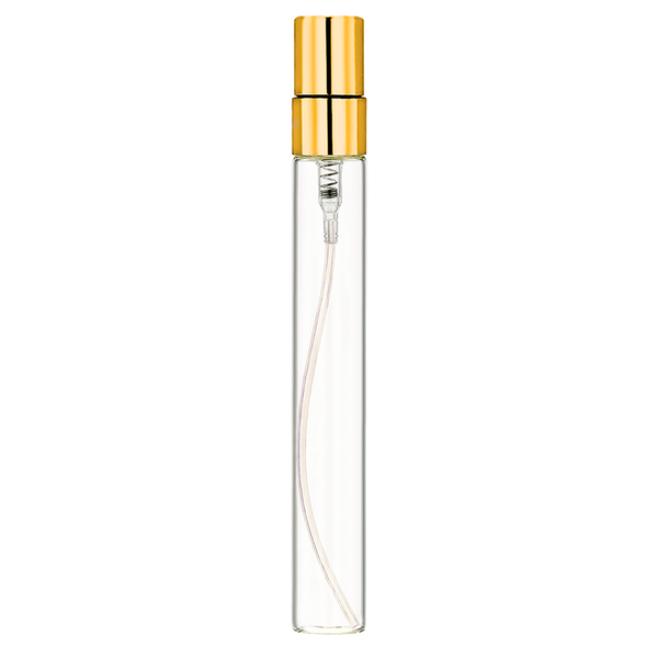 Стеклянный флакон спрей для парфюмерии Золотой, 10 мл PG10-G
