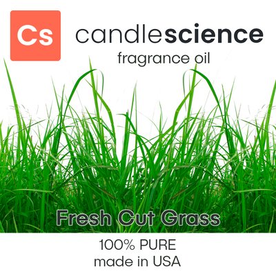 Аромамасло CandleScience - Fresh Cut Grass (Свежескошенная трава), 5 мл CS025