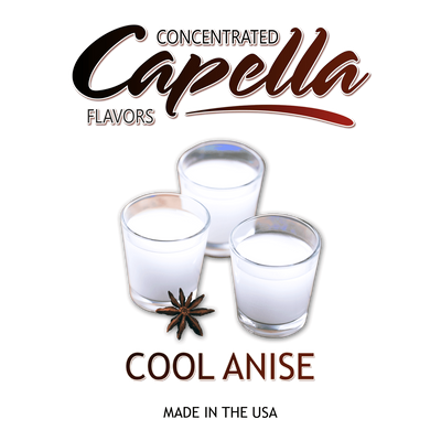 Ароматизатор Capella - Cool Anise (Прохолодний аніс), 30 мл CP046