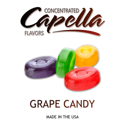 Ароматизатор Capella - Grape Candy (Виноградная конфетка), 5 мл CP076