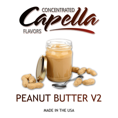 Ароматизатор Capella - Peanut Butter v2 (Арахисовое Масло), 5 мл CP126