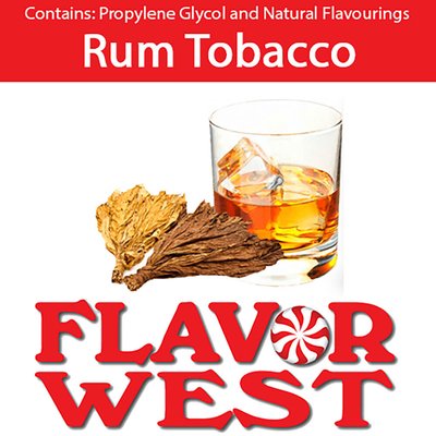 Ароматизатор FlavorWest - Rum Tobacco, 30 мл FW120