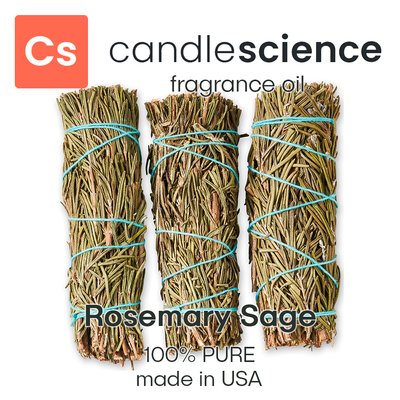 Аромамасло CandleScience - Rosemary Sage (Розмарин и шалфей), 5 мл CS052