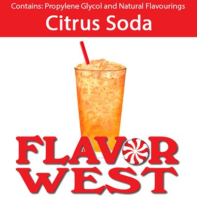 Ароматизатор FlavorWest - Citrus Soda (Цитрусова содова), 5 мл FW047