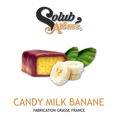 Ароматизатор Solub Arome - Candy Milk Banane (Молочна цукерка з бананом), 50 мл SA018