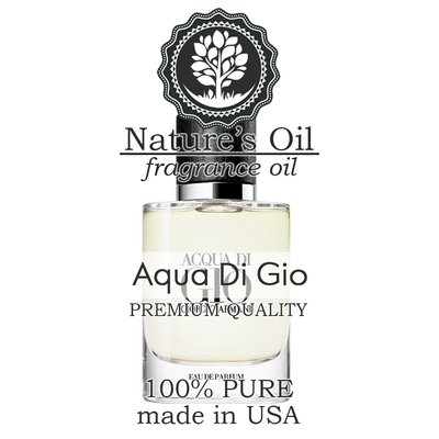 Аромамасло Nature's Oil - Aqua Di Gio, 5 мл NO92