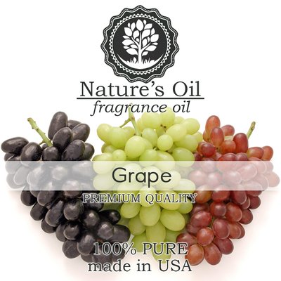 Аромамасло Nature's Oil - Grape (Виноград), 5 мл NO34