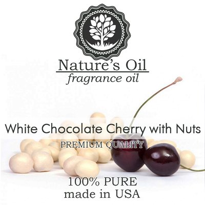 Аромаолія Nature's Oil - White Chocolate Cherry with Nuts (Вишня в білому шоколаді і горіхами), 10 мл NO84