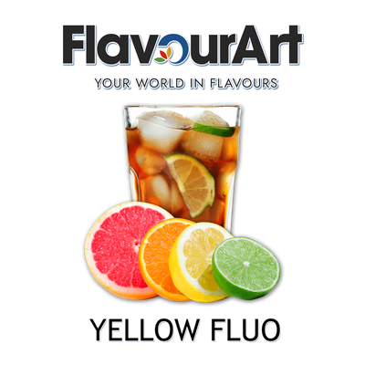 Ароматизатор FlavourArt - Yellow Fluo (Цитрусова кола), 50 мл FA127