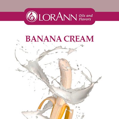 Ароматизатор LorAnn - Banana Cream (Банановий крем), 30 мл LA01