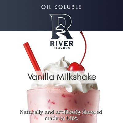 Аромамасло River - Vanilla Milkshake (Ванильный милкшейк), 5 мл RV07