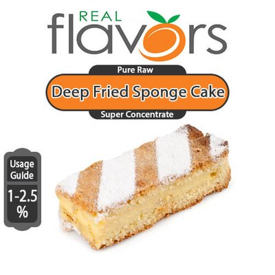 Ароматизатор Real Flavors - Deep Fried Sponge Cake (Поджаренный бисквит), 100 мл RF025-100