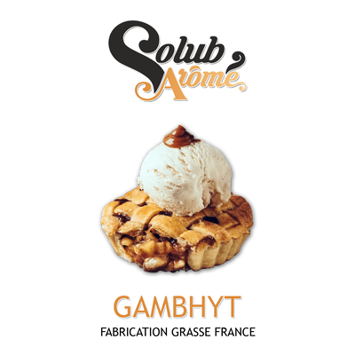 Ароматизатор Solub Arome - Gambhyt (Яблучний пиріг з ванільним пломбіром та вершками), 50 мл SA059