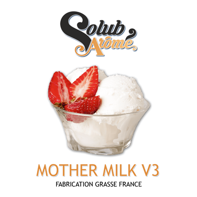 Ароматизатор Solub Arome - Mother Milk v3 (Соковита полуниця з ванільним морозивом), 50 мл SA089
