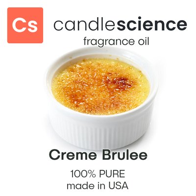 Аромамасло CandleScience - Creme Brulee (Крем-брюле), 5 мл CS016