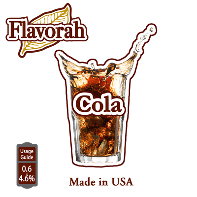 Ароматизатор Flavorah - Cola (Кола), 10 мл FLV43