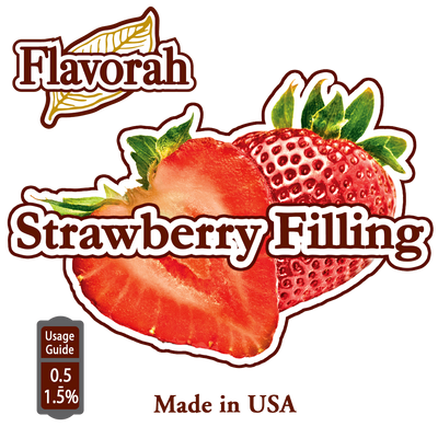 Ароматизатор Flavorah - Strawberry Filling (Полунична начинка), 5 мл FLV68