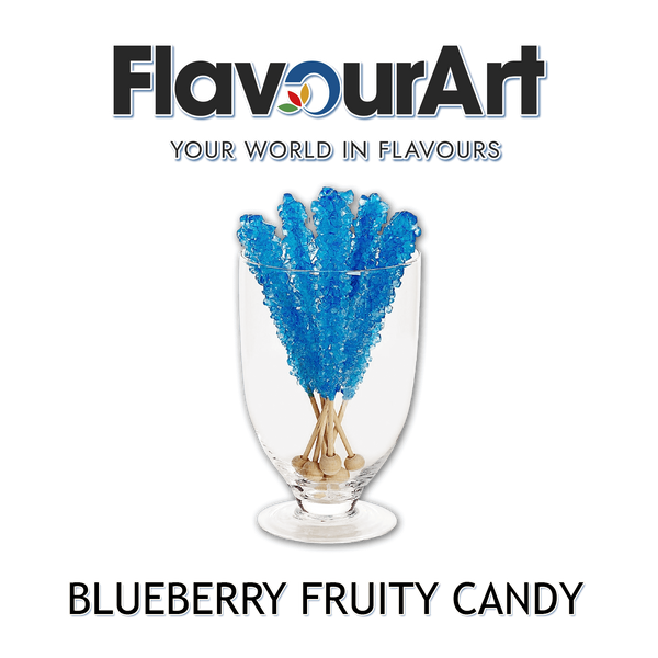 Ароматизатор FlavourArt - Blueberry Fruity Candy (Чорнична цукерка), 10 мл FA018