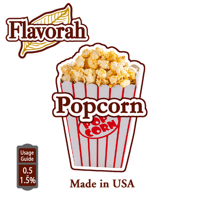 Ароматизатор Flavorah - Popcorn (Попкорн), 10 мл FLV60