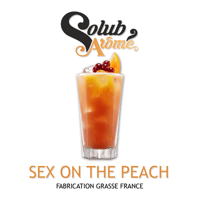 Ароматизатор Solub Arome - Sex on the peach (Фруктовий напій, що поєднує персик та журавлину), 50 мл SA110