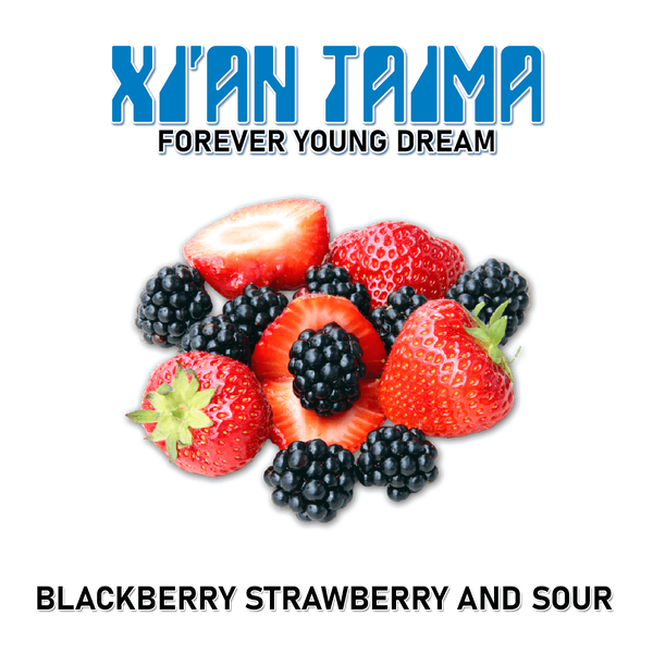 Ароматизатор Xian - Blackberry Strawberry and Sour (Кисла полуниця з ожиною), 30 мл XT010