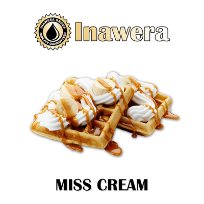 Ароматизатор Inawera - Miss Cream (Вафли с кремом), 5 мл INW065